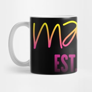 Mama Est 2024 shirt, Promoted to Mommy Mother's Day 2024 Mug